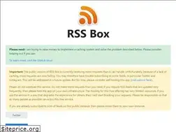 Sites similar to rssbox.herokuapp.com