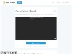 Sites similar to rssmixer.com