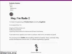 Sites similar to rstankov.com