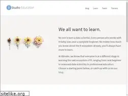 Sites similar to rstudio-education.github.io
