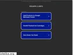 Sites similar to rsu4pk-2.info