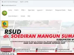 Sites similar to rsudsoediranms.com