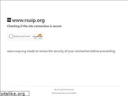 Sites similar to rsuip.org