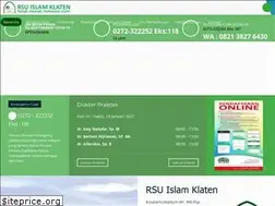 Sites similar to rsuislamklaten.co.id