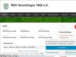 Sites similar to rsv-heuchlingen.de