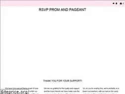 Sites similar to rsvppromandpageant.com