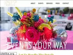 Sites similar to rsvpsdevents.com