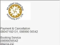 Sites similar to rsyadavbus.com