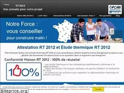 Sites similar to rt2012bureauetudethermique.com