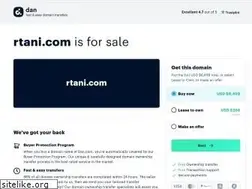 Sites similar to rtani.com