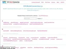 Sites similar to rtcmulticonnection.org