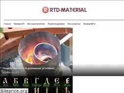 Sites similar to rtd-material.ru