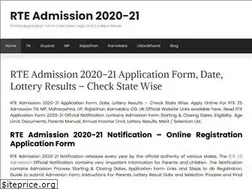 Sites similar to rteadmission.co.in