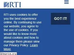 Sites similar to rti.org