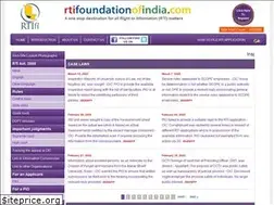 Sites similar to rtifoundationofindia.com