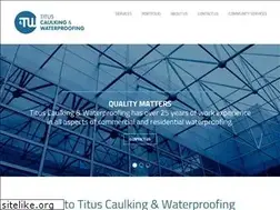 Sites similar to rtituswaterproofing.com