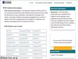 Sites similar to rtovehicle.com