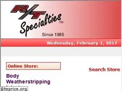 Sites similar to rtspecialties.net