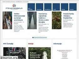 Sites similar to rtvsumadija.com