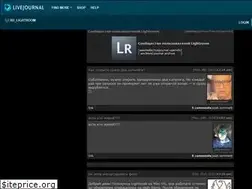 Sites similar to ru-lightroom.livejournal.com