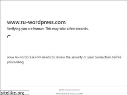 Sites similar to ru-wordpress.com