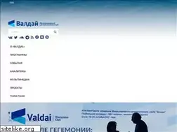 Sites similar to ru.valdaiclub.com