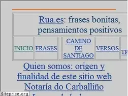 Sites similar to rua.es