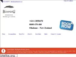 Sites similar to ruapehumotel.co.nz