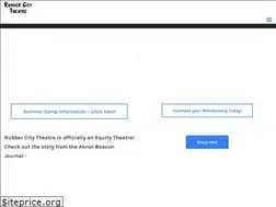 Sites similar to rubbercitytheatre.com