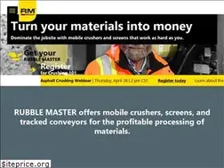 Sites similar to rubblemaster.com