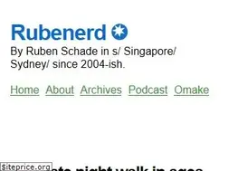 Sites similar to rubenerd.com