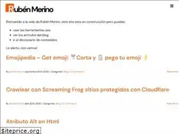 Sites similar to rubenmerino.com