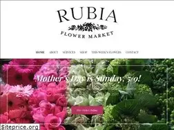 Sites similar to rubiaflowermarket.com