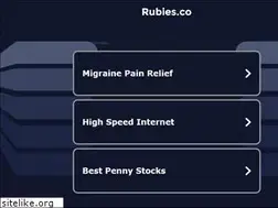 Sites similar to rubies.co