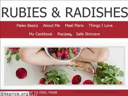Sites similar to rubiesandradishes.com