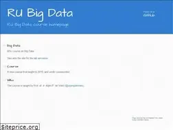 Sites similar to rubigdata.github.io