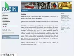 Sites similar to rubin.no