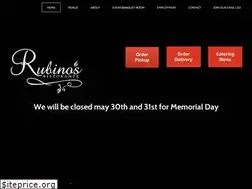 Sites similar to rubinosrestaurant.com