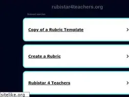 Sites similar to rubistar4teachers.org
