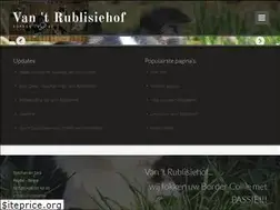 Sites similar to rublisiehof.be