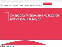Sites similar to rubric.com
