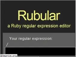 Sites similar to rubular.com
