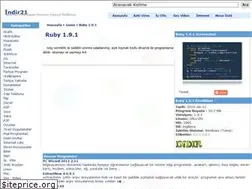 Sites similar to ruby-1-9-1-indir.indir21.com