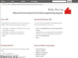 Sites similar to ruby-doc.com