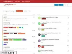 Sites similar to ruby-forum.com