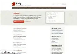 Sites similar to ruby-lang.org
