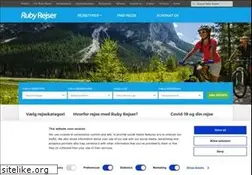 Sites similar to ruby-rejser.dk