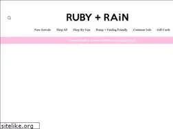Sites similar to rubyandrain.co.nz