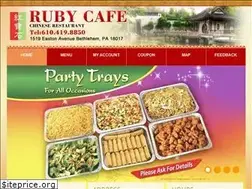 Sites similar to rubycafepa.com