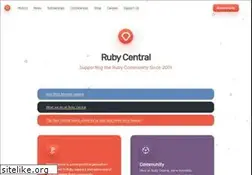 Sites similar to rubycentral.org